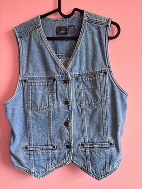 Liz Claiborne vintage denim vest
